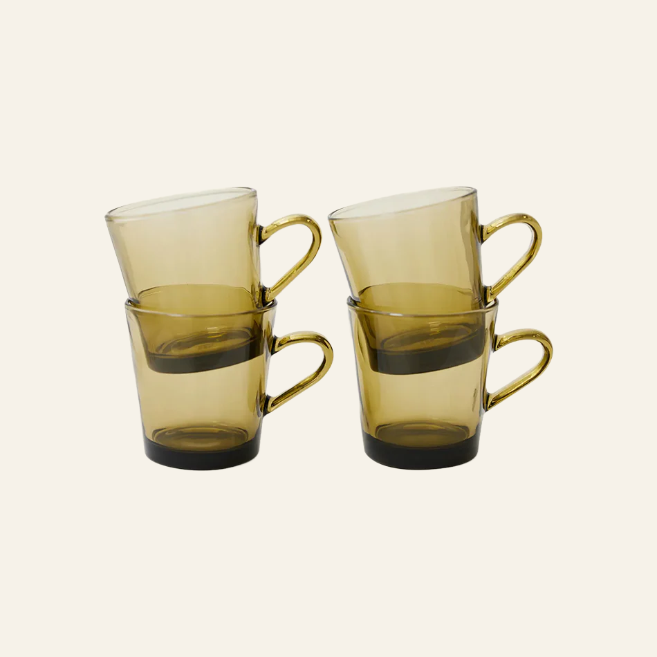 70s Glassware: Coffee Cups
