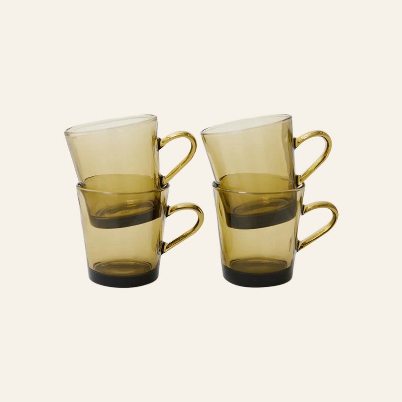 70s Glassware: Coffee Cups