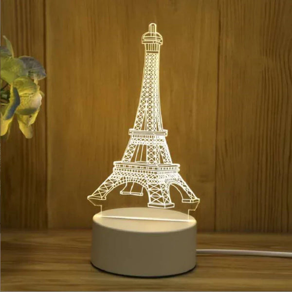 Creative 3D LED Table Lamp